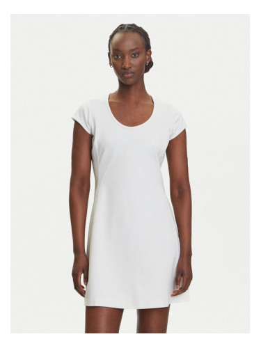 Calvin Klein Jeans Ежедневна рокля LV047C238G Екрю Slim Fit