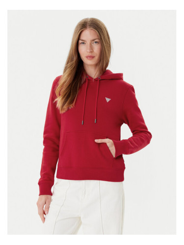 Guess Jeans Суитшърт W4YQ04 KC811 Червен Regular Fit