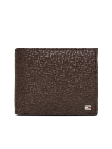 Tommy Hilfiger Портфейл Th Flag Cc Flap And Coin AM0AM13520 Кафяв