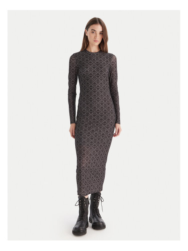 HUGO Ежедневна рокля Nastan 50542400 Черен Slim Fit