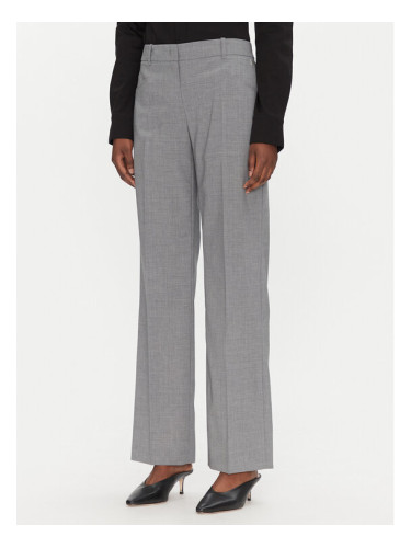 BOSS Текстилни панталони Tilda9 50542004 Сив Relaxed Fit