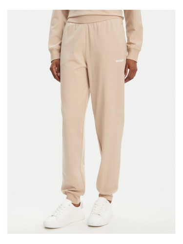 HUGO Долнище анцуг 50490578 Бежов Regular Fit