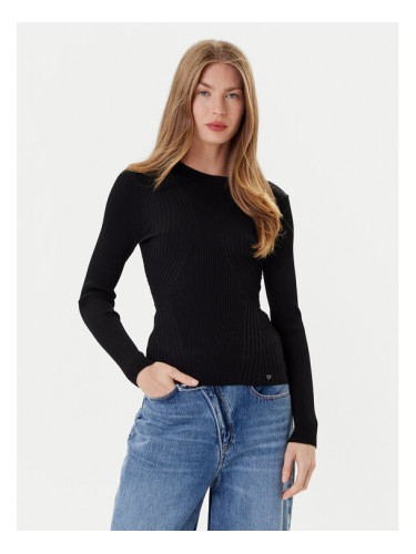 Guess Пуловер W5YR08 Z0040 Черен Slim Fit