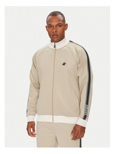 Guess Суитшърт Z5YQ21 KCRU2 Бежов Regular Fit