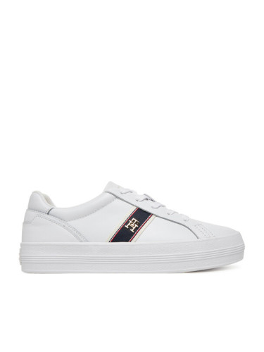 Tommy Hilfiger Сникърси Vulc Webbing Sneaker FW0FW08903 Бял