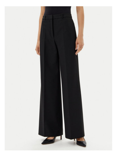 HUGO Панталони тип палацо Hasmina 50542647 Черен Wide Leg