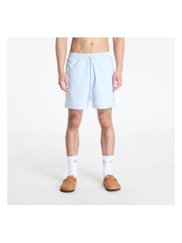 Бански Carhartt WIP Chase Swim Trunks Air Sky/ Gold S