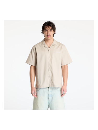 Риза Carhartt WIP S/S Delray Shirt UNISEX Fleur de Sel/ White S