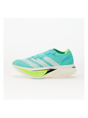 Сникърси adidas Adizero Prime X3 STRUNG Running Flash Aqua/ Zero Met./ Lucid Lemon EUR 46 2/3
