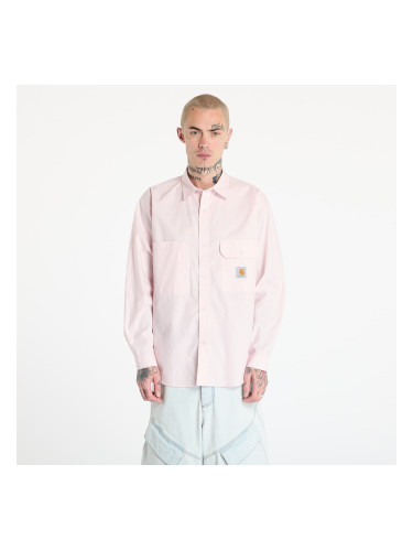 Риза Carhartt WIP Longsleeve Irwin Shirt UNISEX Air Pink S