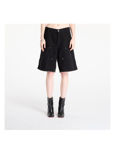 Къси панталони Carhartt WIP W' Branford Double Knee Short Black Garment Dyed XS