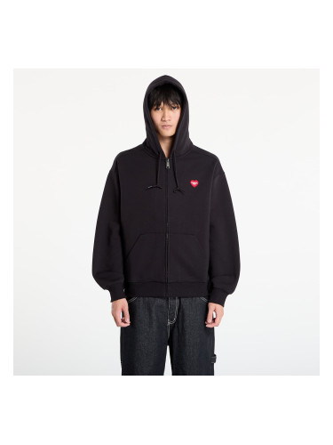 Суитшърт Carhartt WIP Hooded Heart II Hartt Sweat Jacket UNISEX Black M