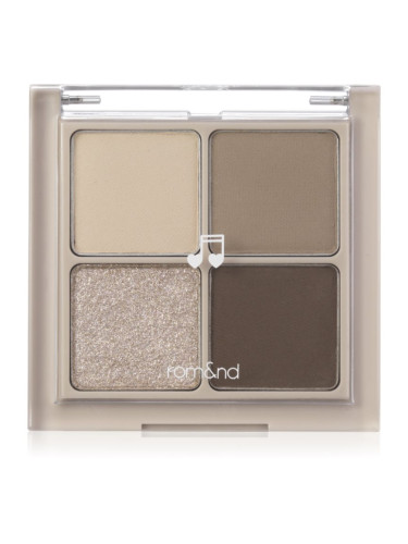 rom&nd Better Than Eyes палитра сенки за очи цвят #02 Dry Buckwheat flower 6.5 гр.