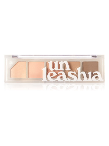 Unleashia Mood Shower Eye Palette палитра сенки за очи цвят NO.1 Vanilla Shower 1 бр.