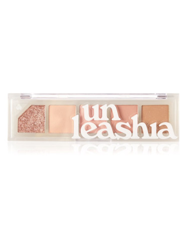 Unleashia Mood Shower Eye Palette палитра сенки за очи цвят NO.2 Rose Shower 1 бр.