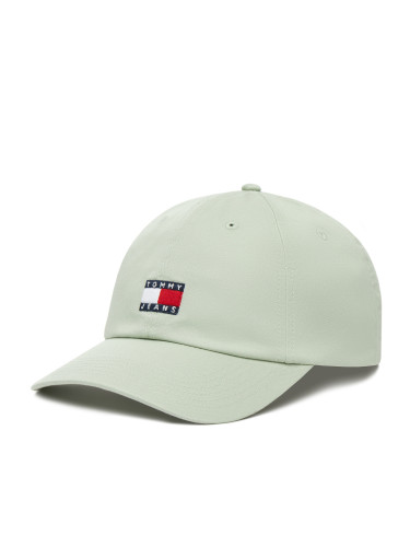 Шапка с козирка Tommy Jeans Tjm Heritage 6 Panel Cap AM0AM12020 Зелен