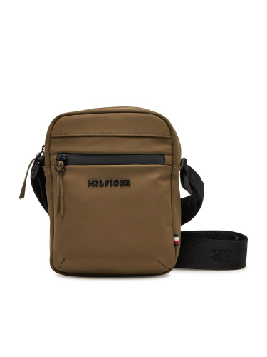 Мъжка чантичка Tommy Hilfiger Th Tpu Mini Reporter AM0AM13498 Кафяв