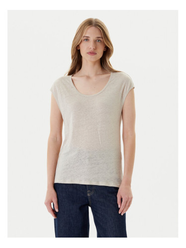 United Colors Of Benetton Тишърт 37UJE16B1 Бежов Regular Fit