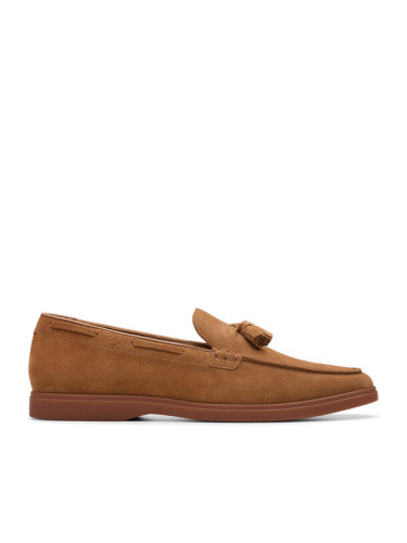 Clarks Мокасини Torford Tassel 26180333 Кафяв