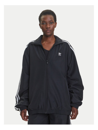 adidas Суитшърт Adilenium Season 3 JD3392 Черен Oversize