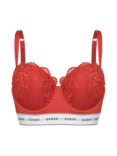 Guess Сутиен push-up O2BC06 KBBT0 Червен