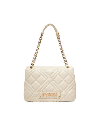 LOVE MOSCHINO Дамска чанта JC4153PP0MLA0110 Екрю