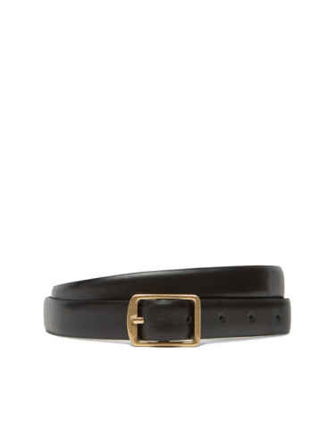 Calvin Klein Дамски колан Classic Square Buckle Belt 20Mm LV04F7036G Черен