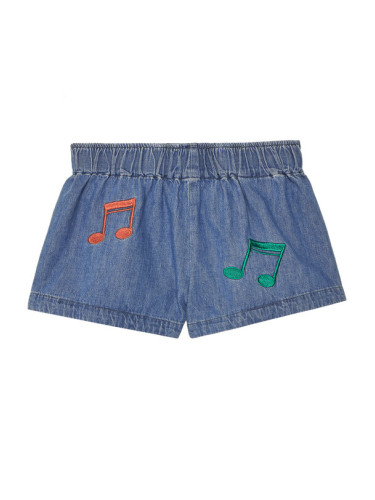 MINI RODINI Дънкови шорти 2523014060 Син Regular Fit