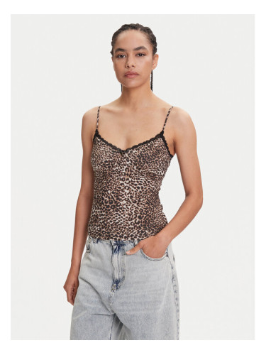 Miss Sixty топ 6S1SJ54300 Кафяв Slim Fit