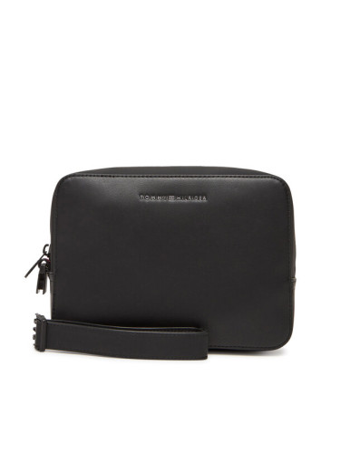 Tommy Hilfiger Несесер Th Foundation Washbag AM0AM13527 Черен
