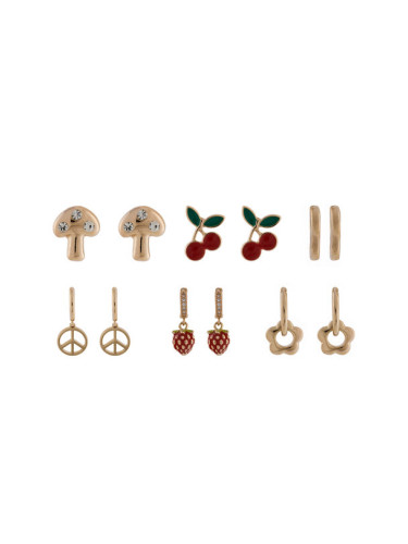 Aldo Комплект чифта обеци Charmiies 13994892 Златист