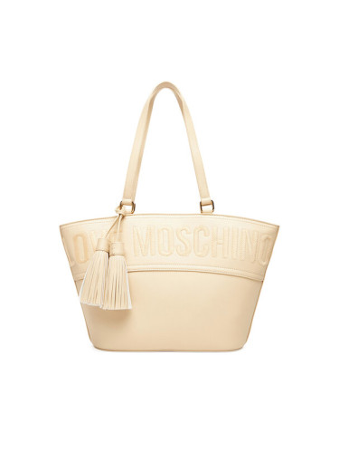 LOVE MOSCHINO Дамска чанта JC4285PP0MKJ0104 Екрю