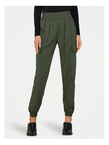 ONLY Джогъри Aris 15245364 Зелен Relaxed Fit