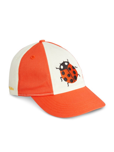 Шапка с козирка MINI RODINI 2526510142 Червен