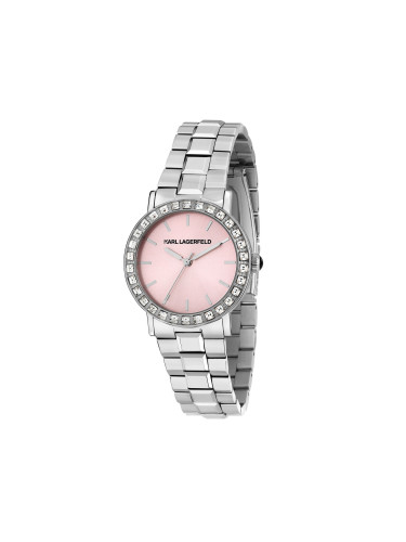 Часовник KARL LAGERFELD R0553100512 Сребрист