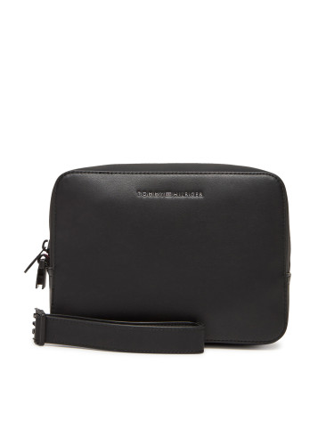 Несесер Tommy Hilfiger Th Foundation Washbag AM0AM13527 Черен
