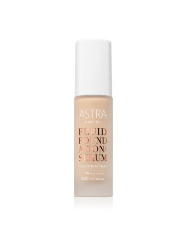 Astra Make-up FLUID FOUNDATION SERUM дълготрайна основа 19 мл.