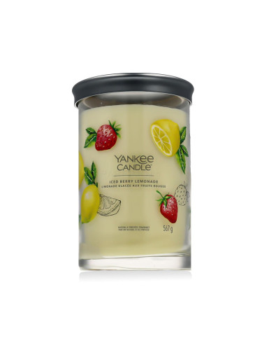 Yankee Candle Signature Iced Berry Lemonade Tumbler Ароматна свещ 567 g
