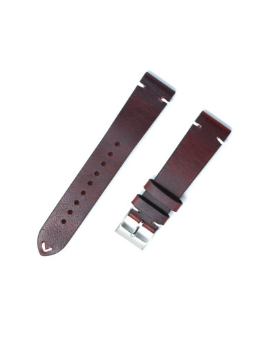 Кожена каишка 20 мм, бордо, RMN-GLB065-20L-4A