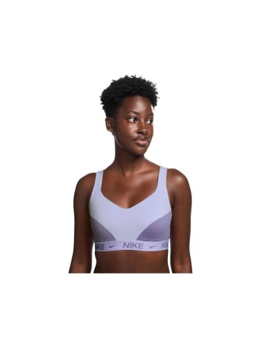 Nike INDY Дамско спортно бюстие, лилаво, размер