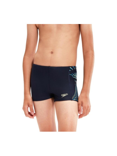 Speedo PLASTISOL PLACEMENT Спортни бански за момчета, тъмносин, размер 15-16Y
