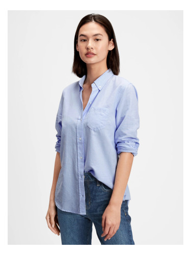 GAP Shirt V-Fitted Boyfriend Oxf - Ladies