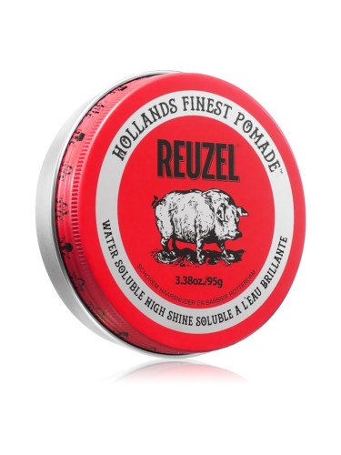 Reuzel Red Water Soluble High Shine помада за коса 95 гр.