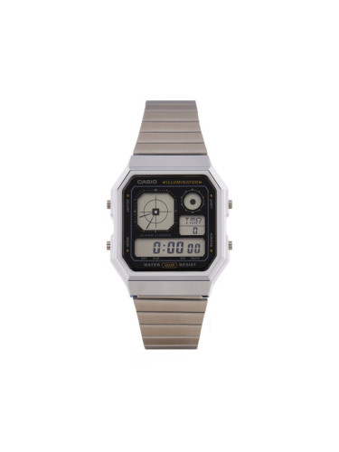 Casio Часовник A130WE-1AEF Сребрист