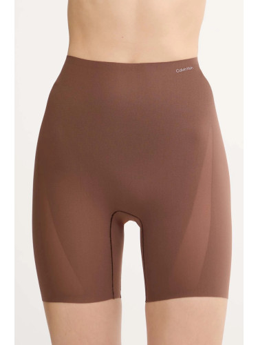 Оформящ къс клин Calvin Klein Underwear в кафяво LV00QF8168