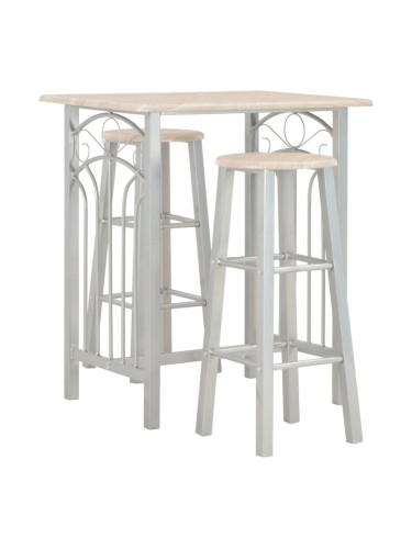 Sonata Бар комплект от 3 части, дърво и стомана