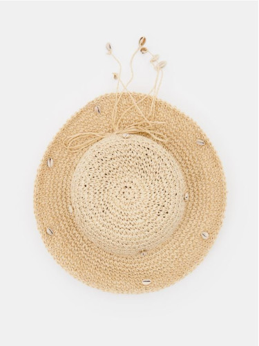 Mohito - Сламена шапка - бежово