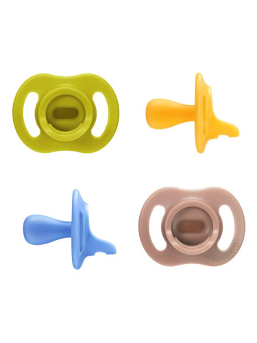 Tommee Tippee Ultra Light Stay Put 6-18 m биберон Boy 4 бр.