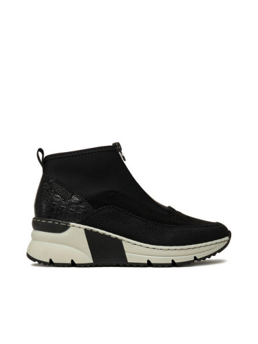 Rieker Сникърси N6352-00 Черен