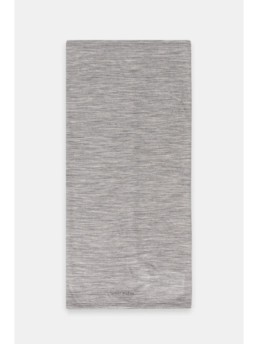 Кръгъл шал Icebreaker Cool-Lite Flexi Chute в сиво с меланжов десен IB0A56FL0161